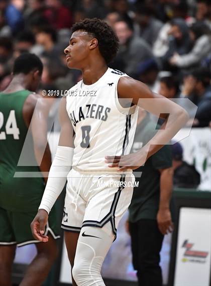 Thumbnail 3 in Sierra Canyon vs. Ribet Academy (The Classic at Damien) photogallery.