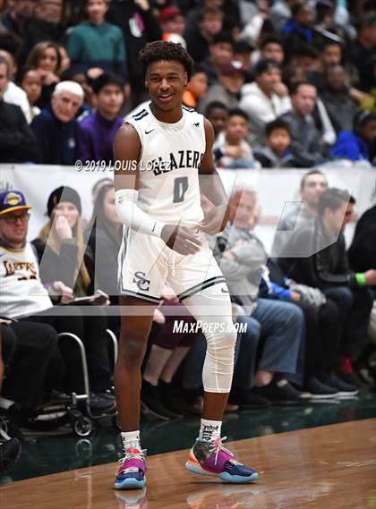 Thumbnail 1 in Sierra Canyon vs. Ribet Academy (The Classic at Damien) photogallery.