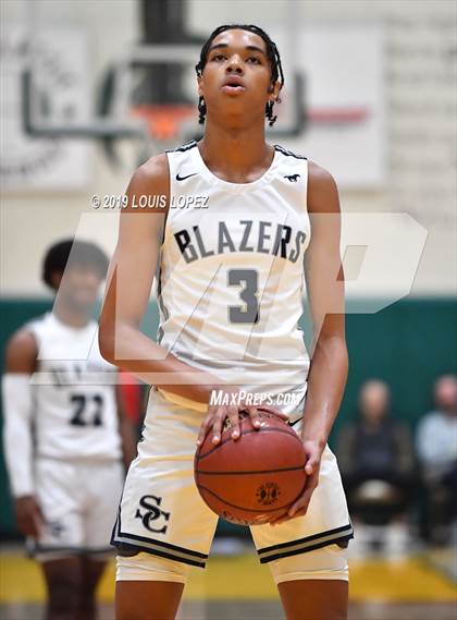 Thumbnail 3 in Sierra Canyon vs. Ribet Academy (The Classic at Damien) photogallery.