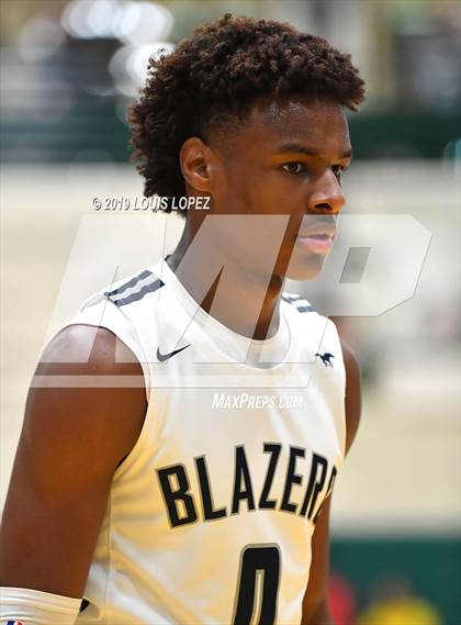 Thumbnail 1 in Sierra Canyon vs. Ribet Academy (The Classic at Damien) photogallery.