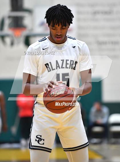 Thumbnail 1 in Sierra Canyon vs. Ribet Academy (The Classic at Damien) photogallery.
