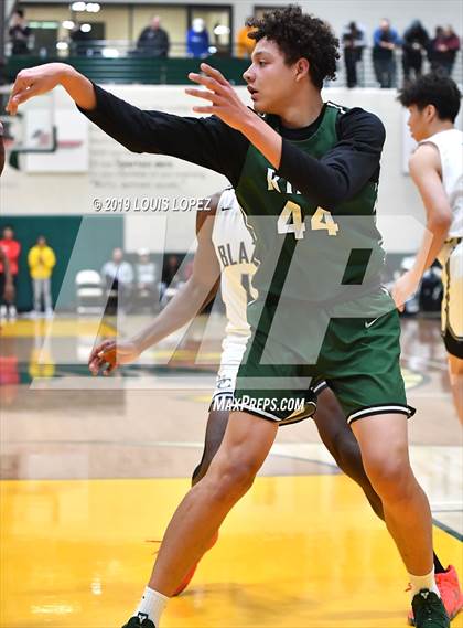Thumbnail 3 in Sierra Canyon vs. Ribet Academy (The Classic at Damien) photogallery.