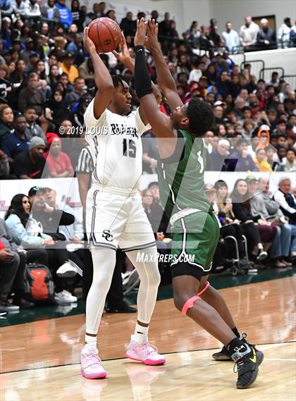 Thumbnail 3 in Sierra Canyon vs. Ribet Academy (The Classic at Damien) photogallery.