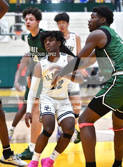 Thumbnail 2 in Sierra Canyon vs. Ribet Academy (The Classic at Damien) photogallery.