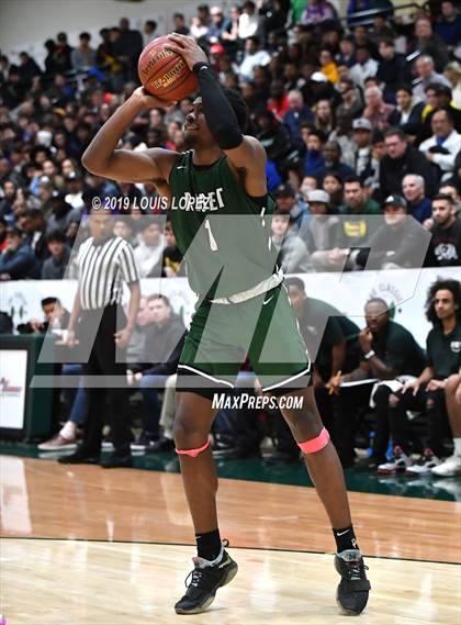 Thumbnail 3 in Sierra Canyon vs. Ribet Academy (The Classic at Damien) photogallery.