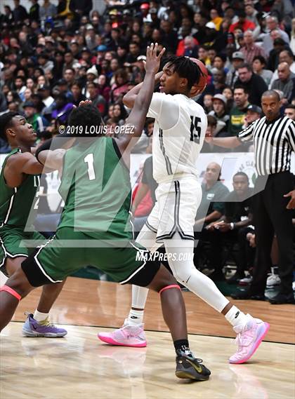 Thumbnail 3 in Sierra Canyon vs. Ribet Academy (The Classic at Damien) photogallery.