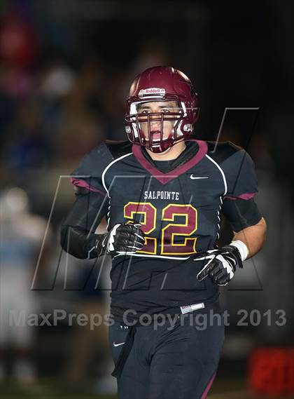 Thumbnail 1 in Salpointe Catholic vs. Deer Valley (AIA D2 Semifinal) photogallery.