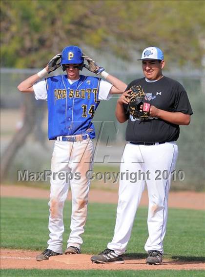 Thumbnail 1 in Prescott vs. Pueblo West (Coach Bob National Invitational) photogallery.