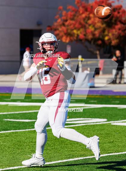 Thumbnail 3 in Burlingame vs. Sacred Heart Prep (CCS D4 Final at San Jose City College) photogallery.
