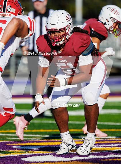 Thumbnail 2 in Burlingame vs. Sacred Heart Prep (CCS D4 Final at San Jose City College) photogallery.