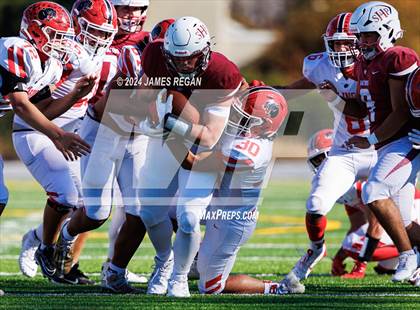 Thumbnail 3 in Burlingame vs. Sacred Heart Prep (CCS D4 Final at San Jose City College) photogallery.