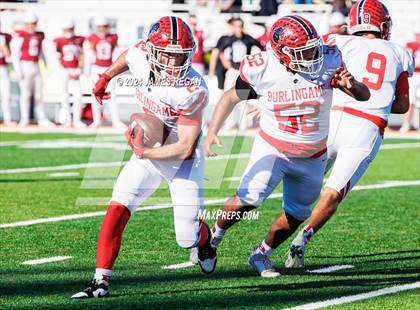 Thumbnail 3 in Burlingame vs. Sacred Heart Prep (CCS D4 Final at San Jose City College) photogallery.