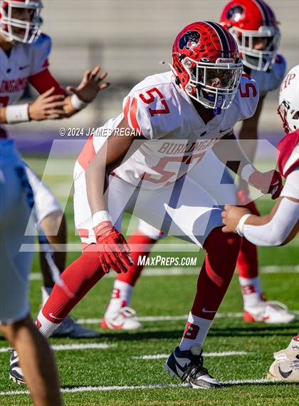 Thumbnail 3 in Burlingame vs. Sacred Heart Prep (CCS D4 Final at San Jose City College) photogallery.