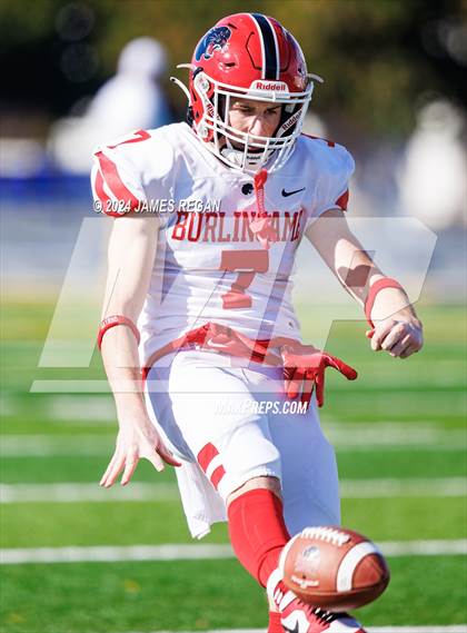 Thumbnail 1 in Burlingame vs. Sacred Heart Prep (CCS D4 Final at San Jose City College) photogallery.
