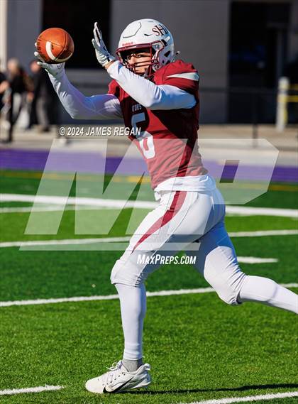 Thumbnail 1 in Burlingame vs. Sacred Heart Prep (CCS D4 Final at San Jose City College) photogallery.