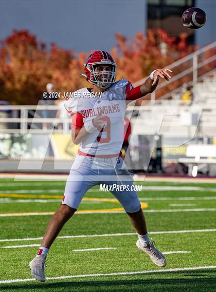 Thumbnail 2 in Burlingame vs. Sacred Heart Prep (CCS D4 Final at San Jose City College) photogallery.