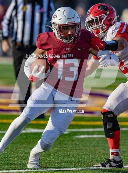 Thumbnail 3 in Burlingame vs. Sacred Heart Prep (CCS D4 Final at San Jose City College) photogallery.