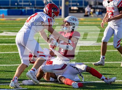 Thumbnail 2 in Burlingame vs. Sacred Heart Prep (CCS D4 Final at San Jose City College) photogallery.