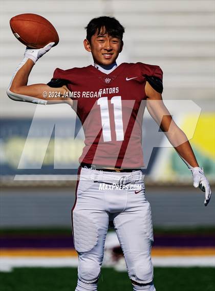 Thumbnail 1 in Burlingame vs. Sacred Heart Prep (CCS D4 Final at San Jose City College) photogallery.