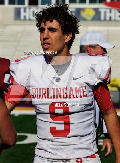 Thumbnail 3 in Burlingame vs. Sacred Heart Prep (CCS D4 Final at San Jose City College) photogallery.