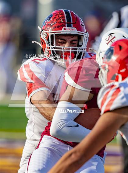 Thumbnail 1 in Burlingame vs. Sacred Heart Prep (CCS D4 Final at San Jose City College) photogallery.