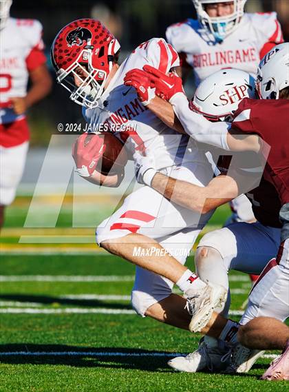 Thumbnail 2 in Burlingame vs. Sacred Heart Prep (CCS D4 Final at San Jose City College) photogallery.