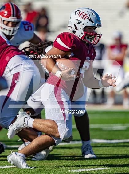 Thumbnail 1 in Burlingame vs. Sacred Heart Prep (CCS D4 Final at San Jose City College) photogallery.