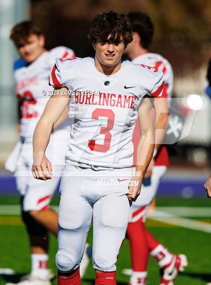 Thumbnail 2 in Burlingame vs. Sacred Heart Prep (CCS D4 Final at San Jose City College) photogallery.