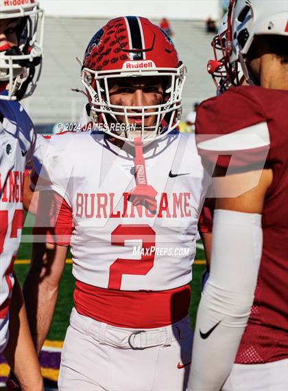 Thumbnail 1 in Burlingame vs. Sacred Heart Prep (CCS D4 Final at San Jose City College) photogallery.