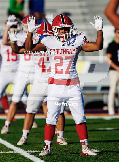 Thumbnail 3 in Burlingame vs. Sacred Heart Prep (CCS D4 Final at San Jose City College) photogallery.