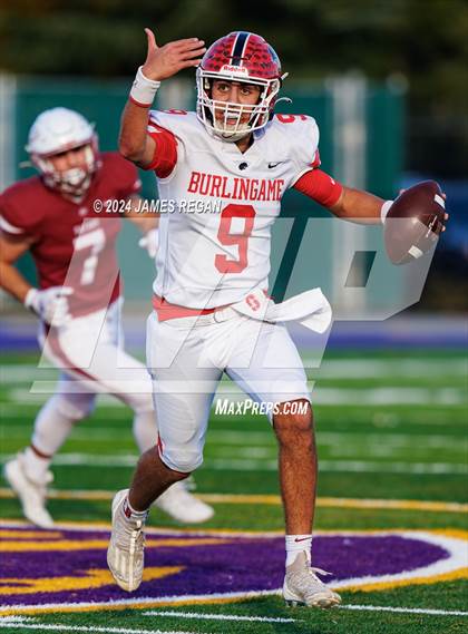 Thumbnail 3 in Burlingame vs. Sacred Heart Prep (CCS D4 Final at San Jose City College) photogallery.