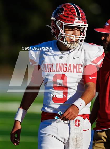 Thumbnail 2 in Burlingame vs. Sacred Heart Prep (CCS D4 Final at San Jose City College) photogallery.