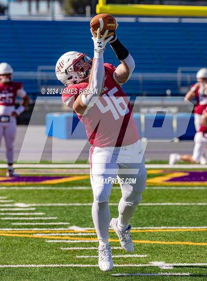 Thumbnail 1 in Burlingame vs. Sacred Heart Prep (CCS D4 Final at San Jose City College) photogallery.