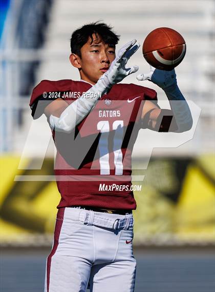 Thumbnail 3 in Burlingame vs. Sacred Heart Prep (CCS D4 Final at San Jose City College) photogallery.