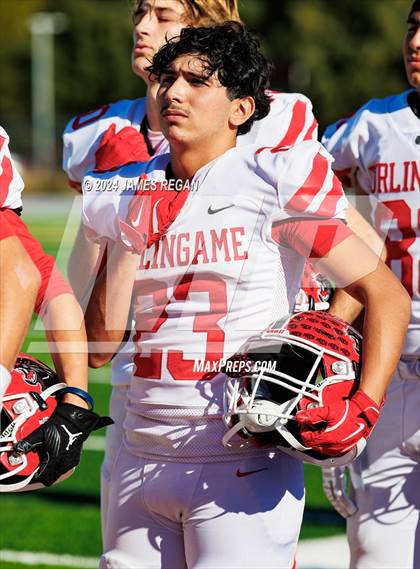 Thumbnail 3 in Burlingame vs. Sacred Heart Prep (CCS D4 Final at San Jose City College) photogallery.