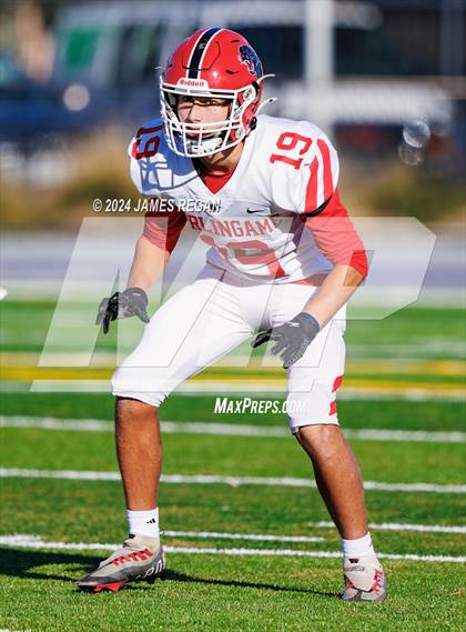 Thumbnail 1 in Burlingame vs. Sacred Heart Prep (CCS D4 Final at San Jose City College) photogallery.
