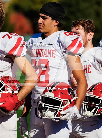 Thumbnail 3 in Burlingame vs. Sacred Heart Prep (CCS D4 Final at San Jose City College) photogallery.