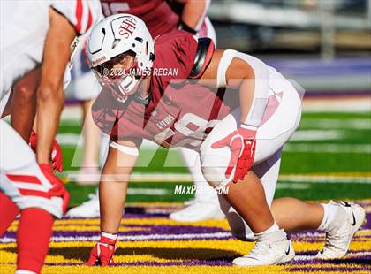 Thumbnail 1 in Burlingame vs. Sacred Heart Prep (CCS D4 Final at San Jose City College) photogallery.