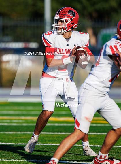 Thumbnail 3 in Burlingame vs. Sacred Heart Prep (CCS D4 Final at San Jose City College) photogallery.