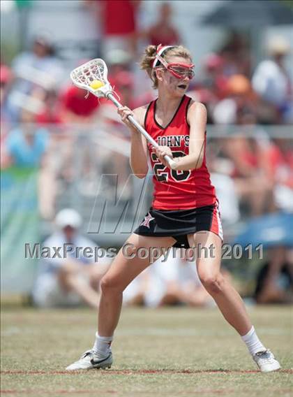 Thumbnail 2 in St. John's v Cy-Fair (D1 TGHSLL State Final) photogallery.