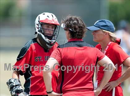 Thumbnail 2 in St. John's v Cy-Fair (D1 TGHSLL State Final) photogallery.