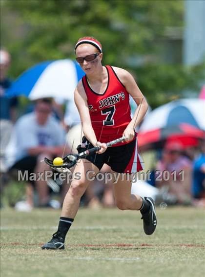 Thumbnail 3 in St. John's v Cy-Fair (D1 TGHSLL State Final) photogallery.
