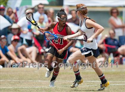 Thumbnail 2 in St. John's v Cy-Fair (D1 TGHSLL State Final) photogallery.