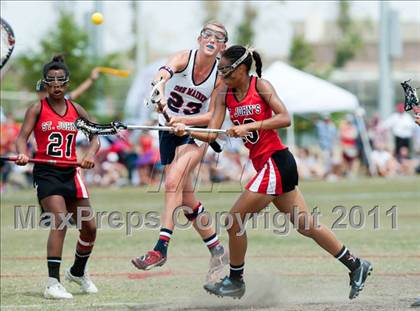 Thumbnail 1 in St. John's v Cy-Fair (D1 TGHSLL State Final) photogallery.