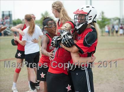 Thumbnail 2 in St. John's v Cy-Fair (D1 TGHSLL State Final) photogallery.