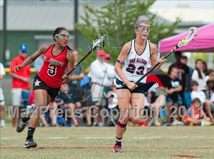 Thumbnail 2 in St. John's v Cy-Fair (D1 TGHSLL State Final) photogallery.