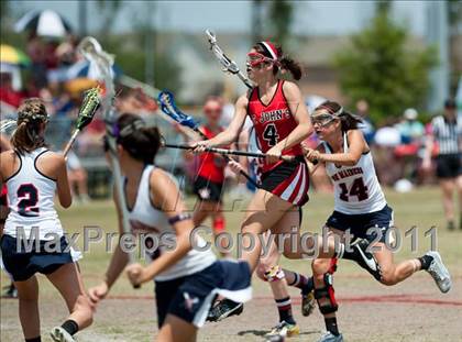 Thumbnail 1 in St. John's v Cy-Fair (D1 TGHSLL State Final) photogallery.
