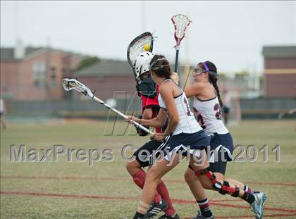 Thumbnail 3 in St. John's v Cy-Fair (D1 TGHSLL State Final) photogallery.