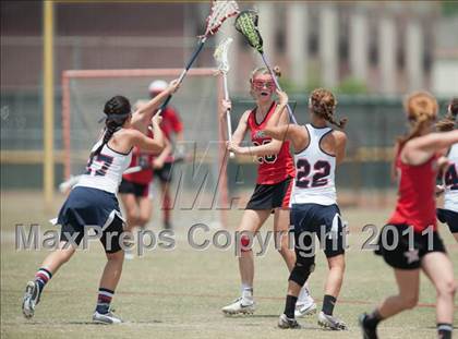 Thumbnail 2 in St. John's v Cy-Fair (D1 TGHSLL State Final) photogallery.