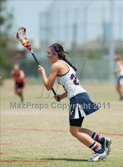 Thumbnail 1 in St. John's v Cy-Fair (D1 TGHSLL State Final) photogallery.